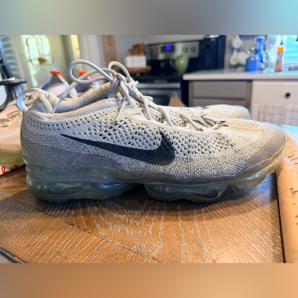 Nike Air Vapormax 2023 Flyknit Pure Platinum Anthracite DV1678-004 Mens 12
